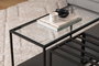 Hanah Home Mesa de centro Charlotte - Negro